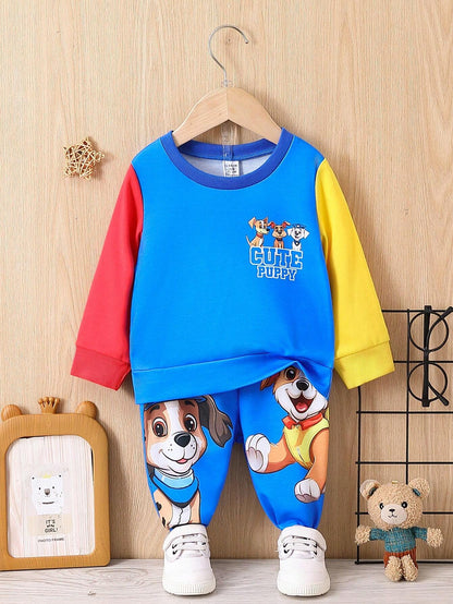 Ensemble 2 Pieces Enfant Cute Puppy