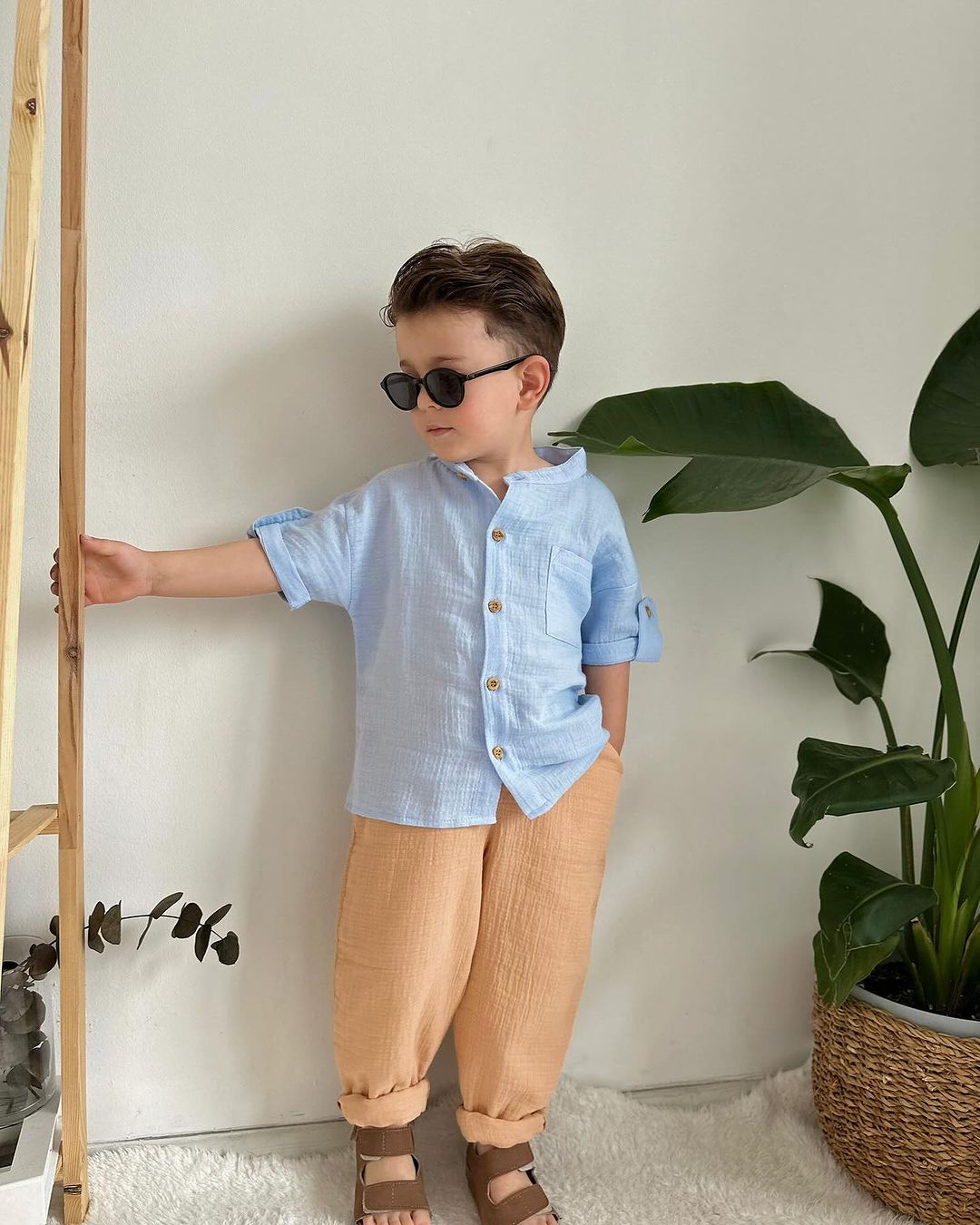 👕 Ensemble Chemise et Pantalon pour Enfant 👖