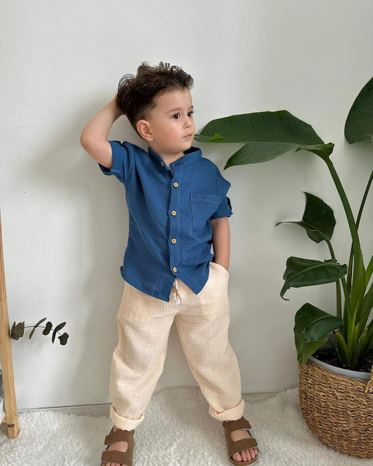 👕 Ensemble Chemise et Pantalon pour Enfant 👖