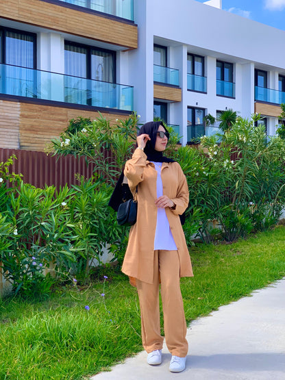 🌸 Ensemble 3 Pièces Femme – Style & Élégance Made in Turkey 🌸